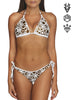 VVV Bikini "FIZZ ALLOY LUSTROUS" 3D Hand Printed & Crystals - VENI.VIDI.VICI.WORLD