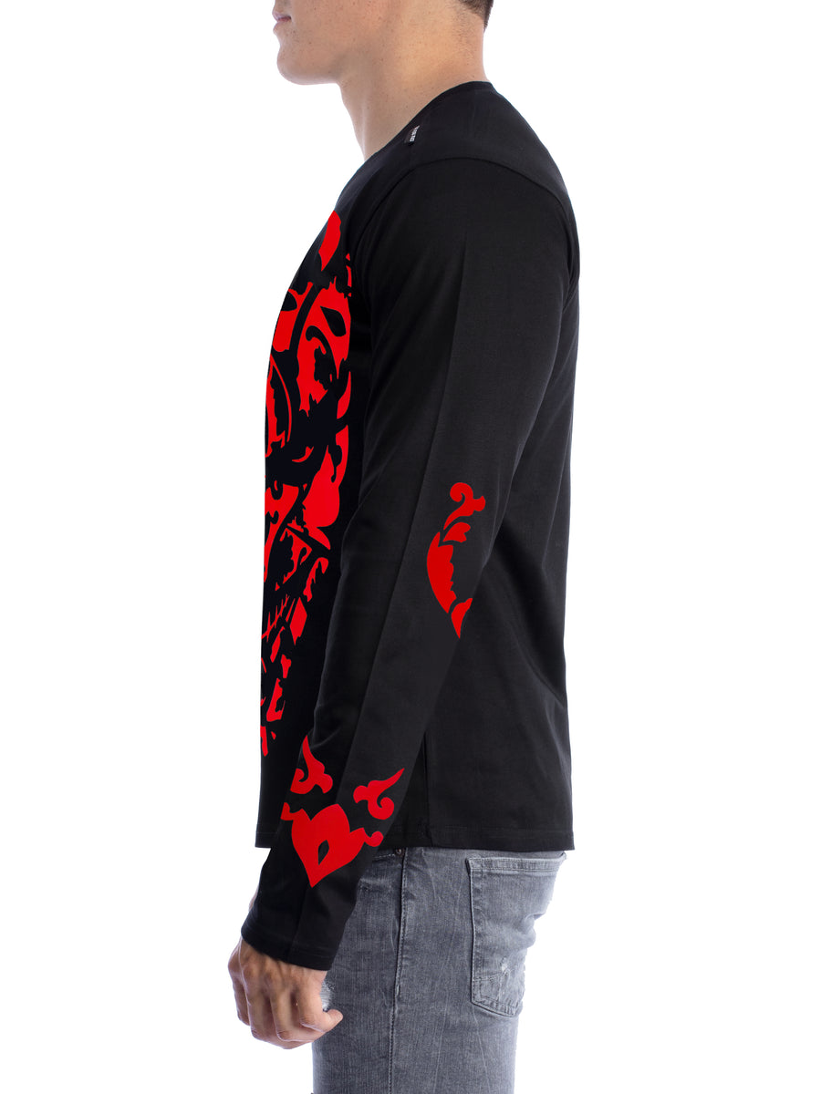 VVV HeeBad Men's Long Sleeve V-Neck 