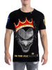 VVV HeeBad Men's T-Shirt O-Neck "KING" Black - VENI.VIDI.VICI.WORLD