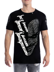 VVV HeeBad Men's T-Shirt O-Neck "FUCK OFF" Black - VENI.VIDI.VICI.WORLD