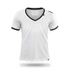 VVV Men's T-Shirt V-Neck double collar "PURE" White - VENI.VIDI.VICI.WORLD